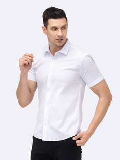 Рубашка мужская Simple RH белая 54 RU
