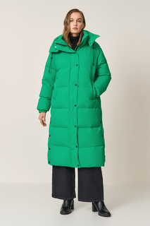 Пуховик-пальто женский Baon B0223518 зеленый L