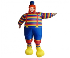 Костюм карнавальный мужской Inflatable сказочные персонажи синий 54 RU