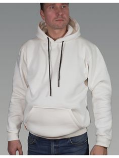 Худи мужское Combine Michail H001 белое 2XL