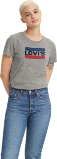Футболка женская Levis 17369-1691 серая M Levis®