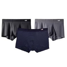 Комплект трусов мужских trus серых, синих, черных 2XL-3XL No Brand