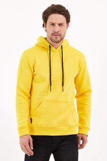 Худи мужское Combine Michail H001 желтое 2XL