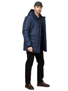 Куртка Bazioni 4096-2 M Bygli Grits Night для мужчин, размер 52/182, тёмно-синяя