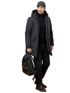 Куртка Bazioni 4120 M Park Tops для мужчин, размер 50/176, чёрная