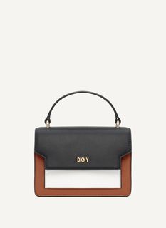 Сумка кросс-боди женская DKNY R33EOW36, коричневый/черный