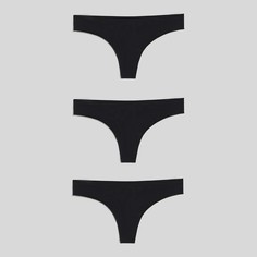 Комплект трусов женских Infinity Lingerie 31204121757 черный M, 3 шт.