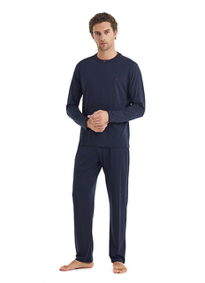 Пижама мужская BlackSpade BS40089 синяя 3XL