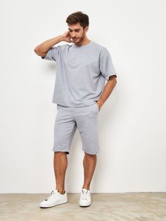 Футболка мужская MOM №1 88-2151 серая 3XL