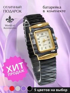 Наручные часы женские World of Accessories 5к черные