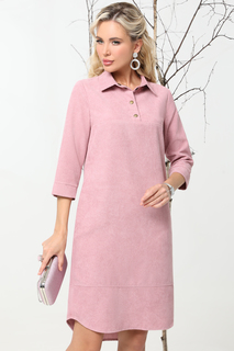 Платье женское DStrend Актуально сегодня розовое 48 RU