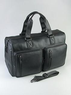 Дорожная сумка унисекс GR070259 черная, 48x30x5 см No Brand