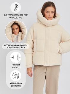 Куртка женская Zolla 0233455500441001 белая L