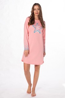 Туника домашняя женское VIENETTA 104378_0000 розовое 3XL