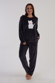 Комплект домашний женский VIENETTA 306011_0000 серый 3XL