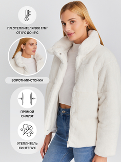 Куртка женская Zolla 0233455500141001 белая XL