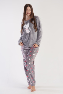 Комплект домашний женский VIENETTA 303094_0254 серый XL