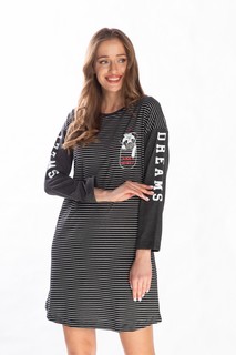 Туника домашняя женское VIENETTA 105100_0000 серое XL