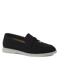 Лоферы женские Tendance 432055-38B-W черные 40 EU