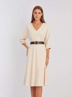 Платье женское Zolla Z234282590811900 бежевое XL