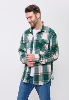 Рубашка мужская CLEO 1023 зеленая 50 RU