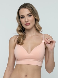 Бюстгальтер для беременных женский IMVERY COMFORTABLE SEAMLESS 11017 розовый M