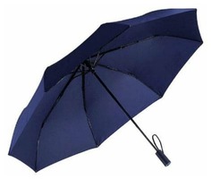 Зонт унисекс Xiaomi retro long синий