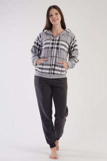 Комплект домашний женский VIENETTA 303032_0188 серый XL