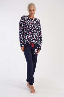Комплект домашний женский VIENETTA 305144_3927 синий XL