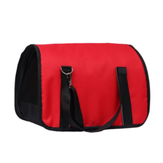 Переноска для животных Пижон красная S 35х23х25 см