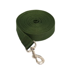 Поводок 5 м х 3 см, зелёный Пижон