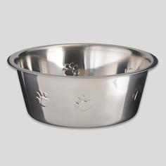 Миска стандартная рельефная, 1,8 л Пижон