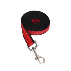 Поводок 2 м х 2 см, красно-чёрный Пижон