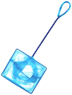 Сачок для аквариума FriendZone, синий, 15 см