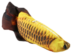 Игрушка для кошек Пижон Петушок, с двигающимся хвостом и со световыми эффектами, 28 см