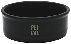 Миска Pet Lab керамическая, черная, 200 мл