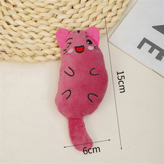 Игрушка для кошек Mascube, с кошачьей мятой, розовая, MBV032-28-2