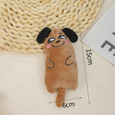 Игрушка для кошек Mascube, с кошачьей мятой, коричневая, MBV032-28-4