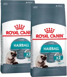 Сухой корм для кошек Royal Canin Hairball Care для вывода шерсти, 2 шт по 0,4 кг
