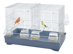 Клетка для птиц Imac COVA 55, голубой, 58х31х40 см