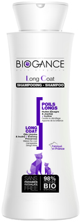 Шампунь для кошек BIOGANCE Long coat для длинношерстных пород, 150 мл
