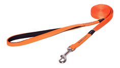 Поводок удлиненный для собак Rogz Luna S-13мм 1,8 м, Оранжевый HLL501D