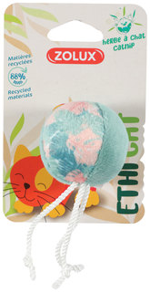 Игрушка-мяч для кошек ZOLUX с кошачьей мятой, 9см