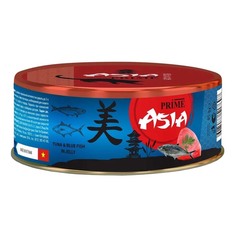 Влажный корм для кошек Prime Asia с тунцом и голубой рыбой в желе 85 г P.R.I.M.E.