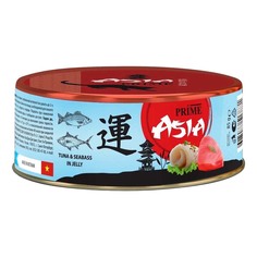 Влажный корм для кошек Prime Asia с тунцом и сибасом в желе 85 г P.R.I.M.E.