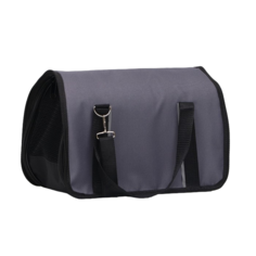 Переноска для животных Пижон серая S 35х23х25 см