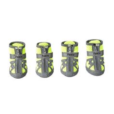 Ботинки для собак Foxie Electro, салатовые, L , 4,8 х 4,3 см