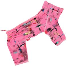 Комбинезон для собак For My Dogs FW1105-2021 F (22) для девочек розовый