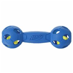 Игрушка для собак Nerf Гантель пищащая 17,5 см