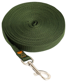 Поводок 7 м х 2 см, зелёный Пижон